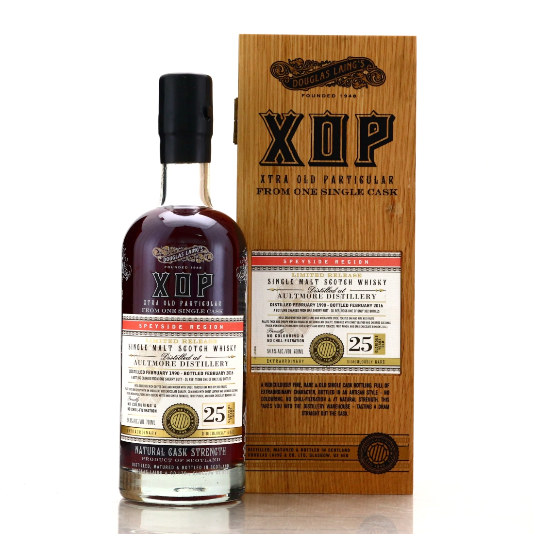 Aultmore 1990 Douglas Laing 25 Year Old XOP