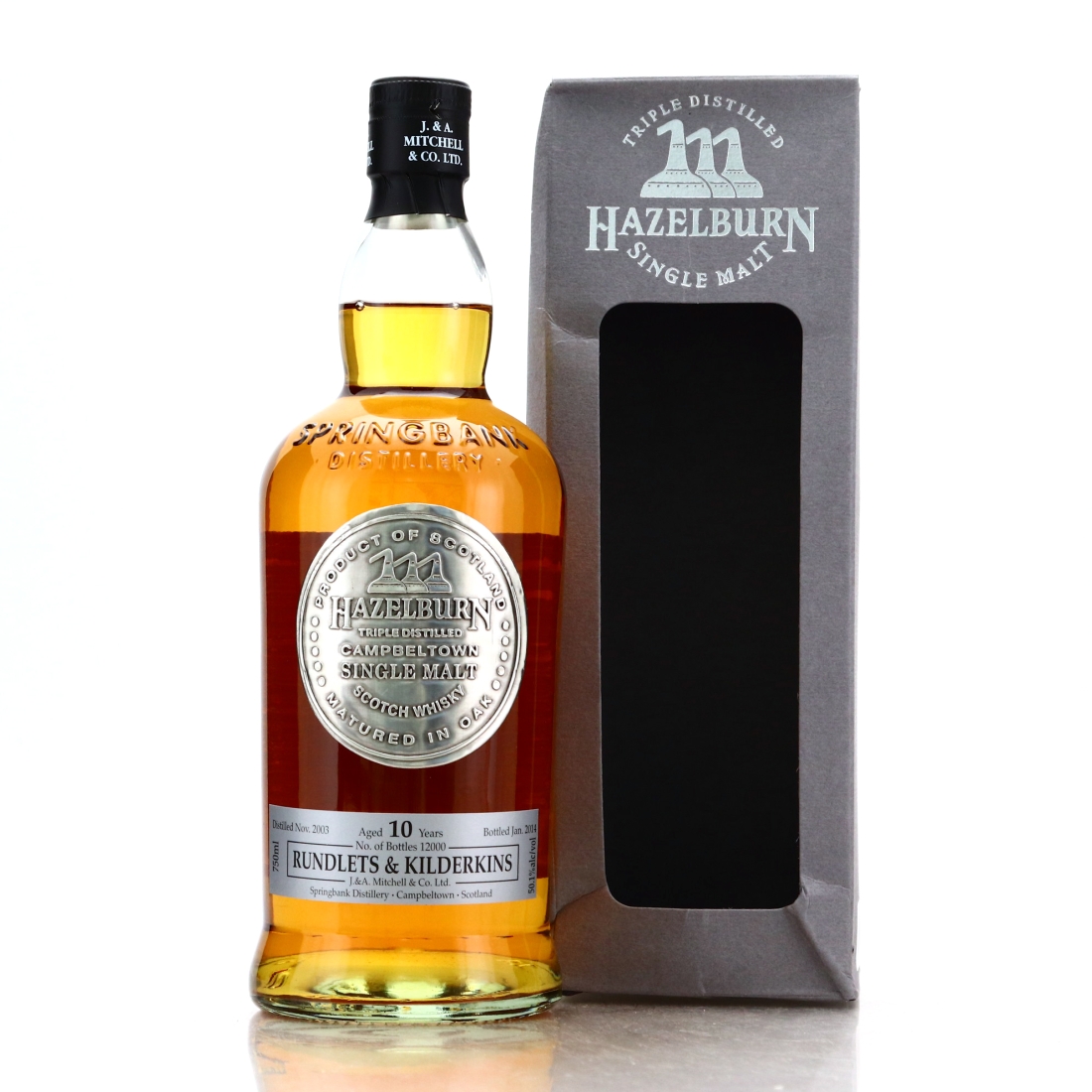 Hazelburn 2003 Rundlets and Kilderkins 10 Year Old 75cl / US Import