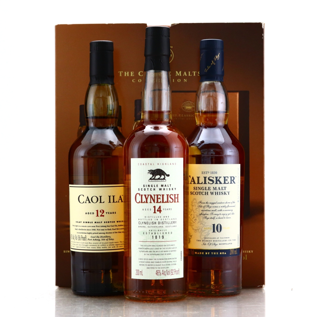 Classic Malts Collection 3 x 20cl / Caol Ila, Clynelish & Talisker