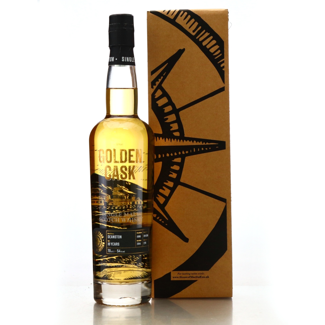 Deanston 1996 Golden Cask Reserve 18 Year Old