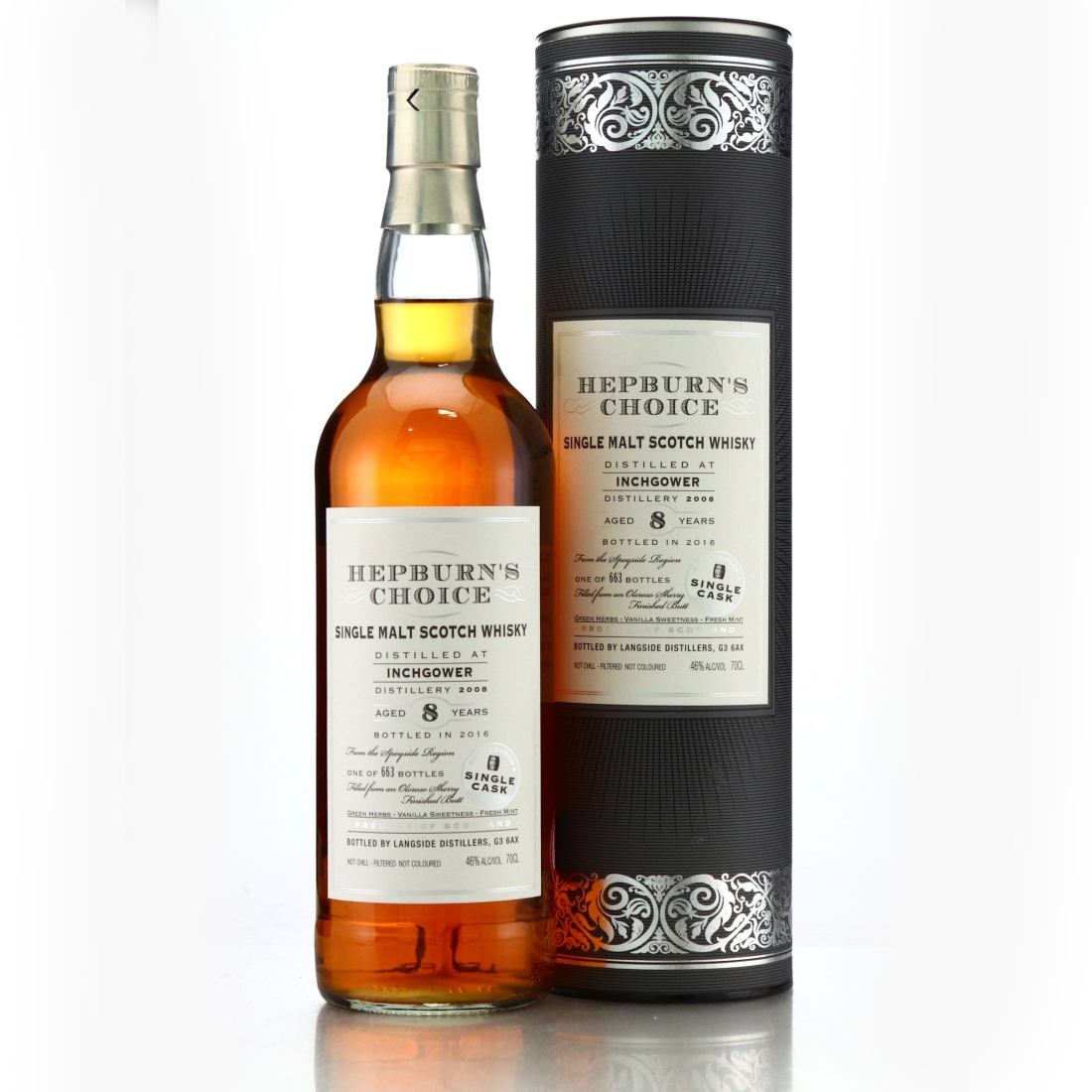Inchgower 2008 Hepburn's Choice 8 Year Old