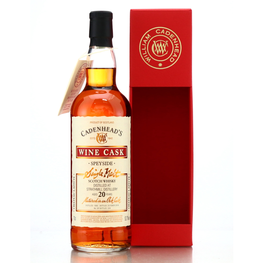 Strathmill 1995 Cadenhead's 20 Year Old Wine Cask