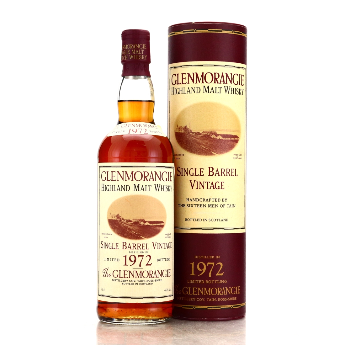 Glenmorangie 1972 Single Barrel Vintage #518 75cl