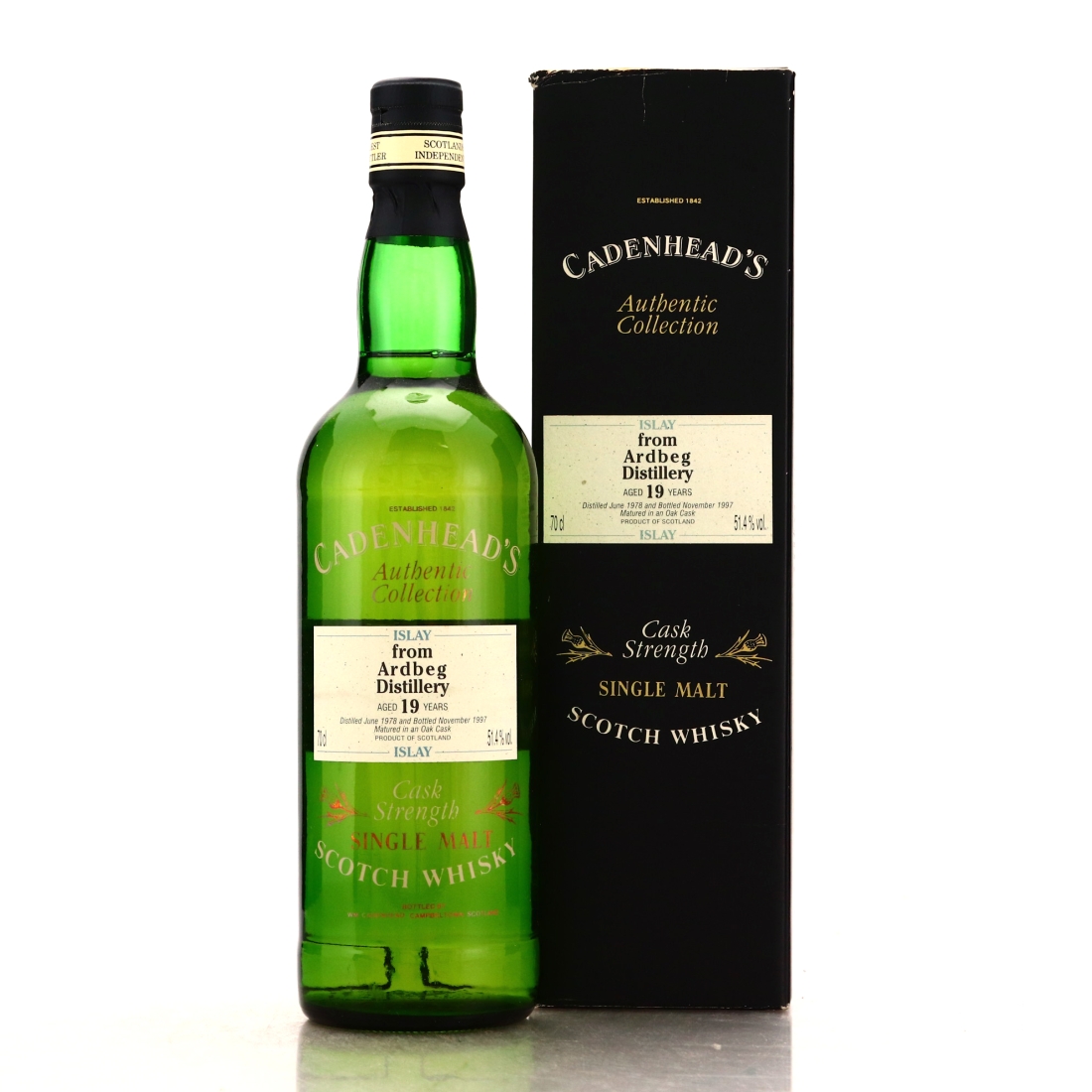 Ardbeg 1978 Cadenhead's 19 Year Old
