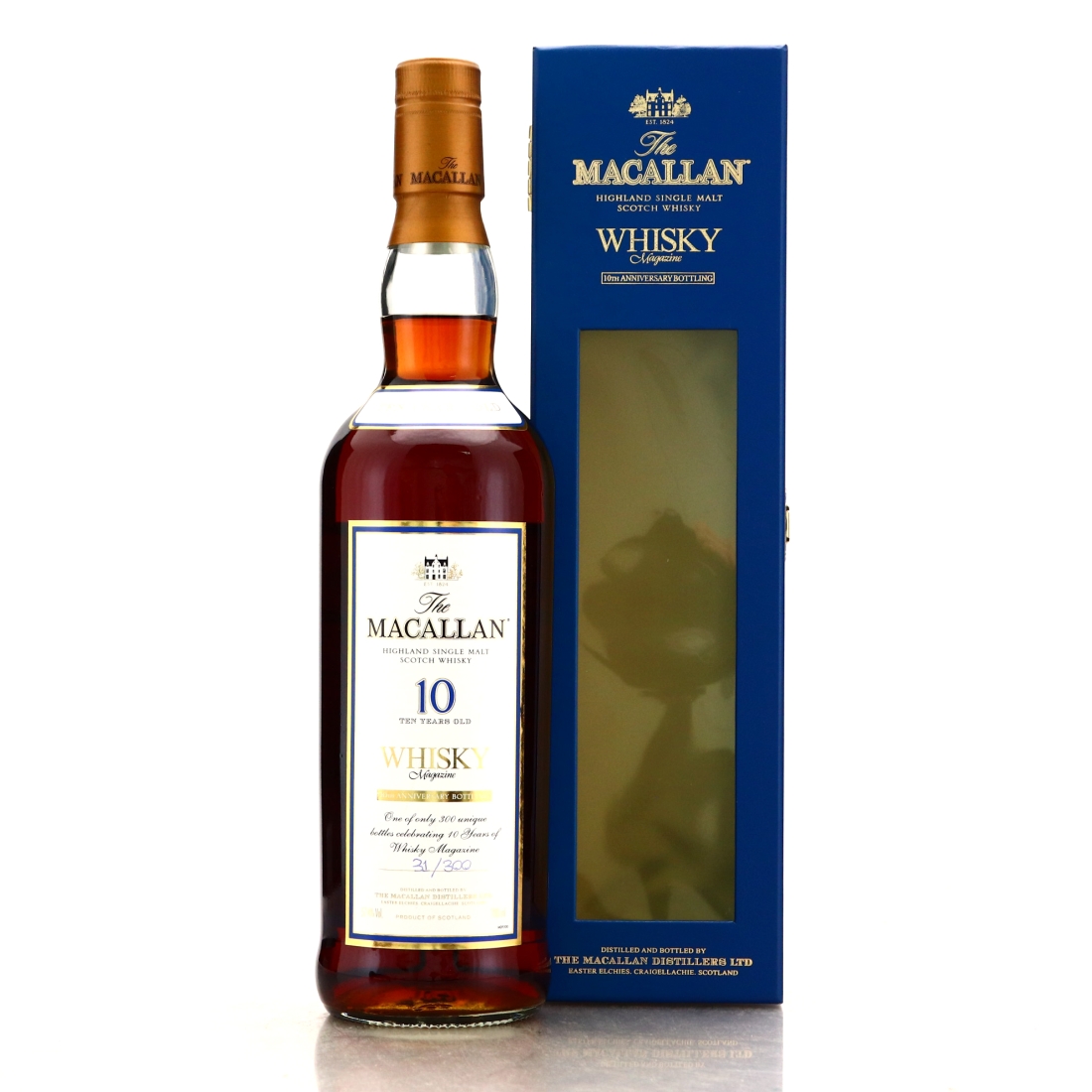 Macallan 10 Year Old Cask Strength 2008 / 10th Anniversary Whisky Magazine