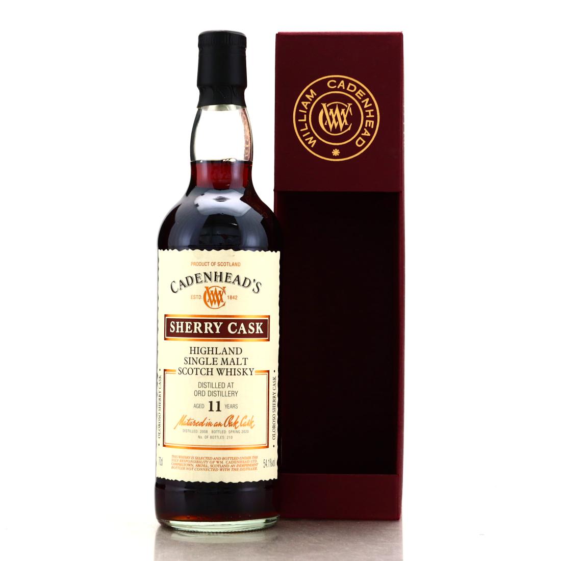 Glen Ord 2008 Cadenheads Sherry Cask 11
