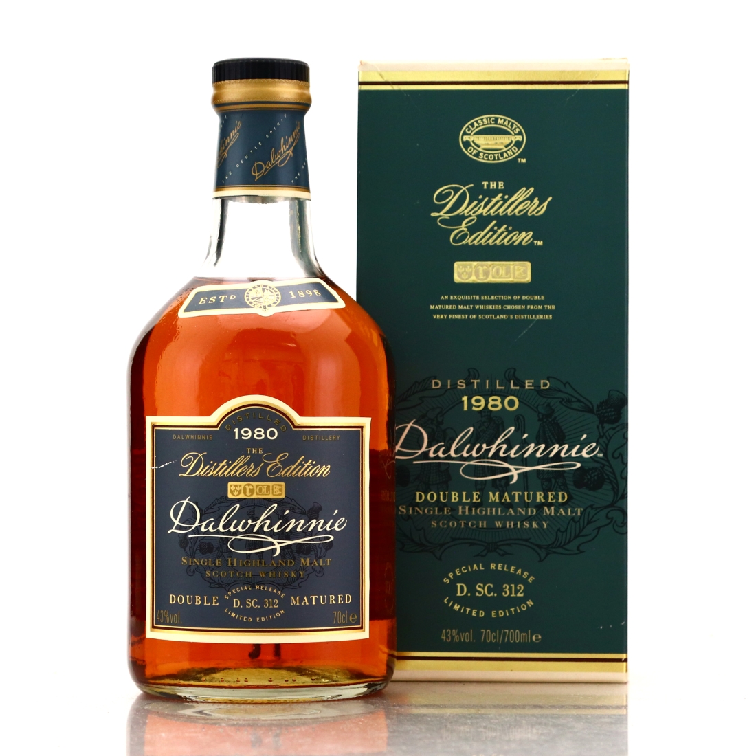 Dalwhinnie 1980 Distillers Edition / Inaugural Release