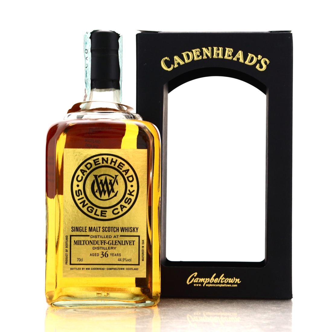 Miltonduff 1978 Cadenhead's 36 Year Old