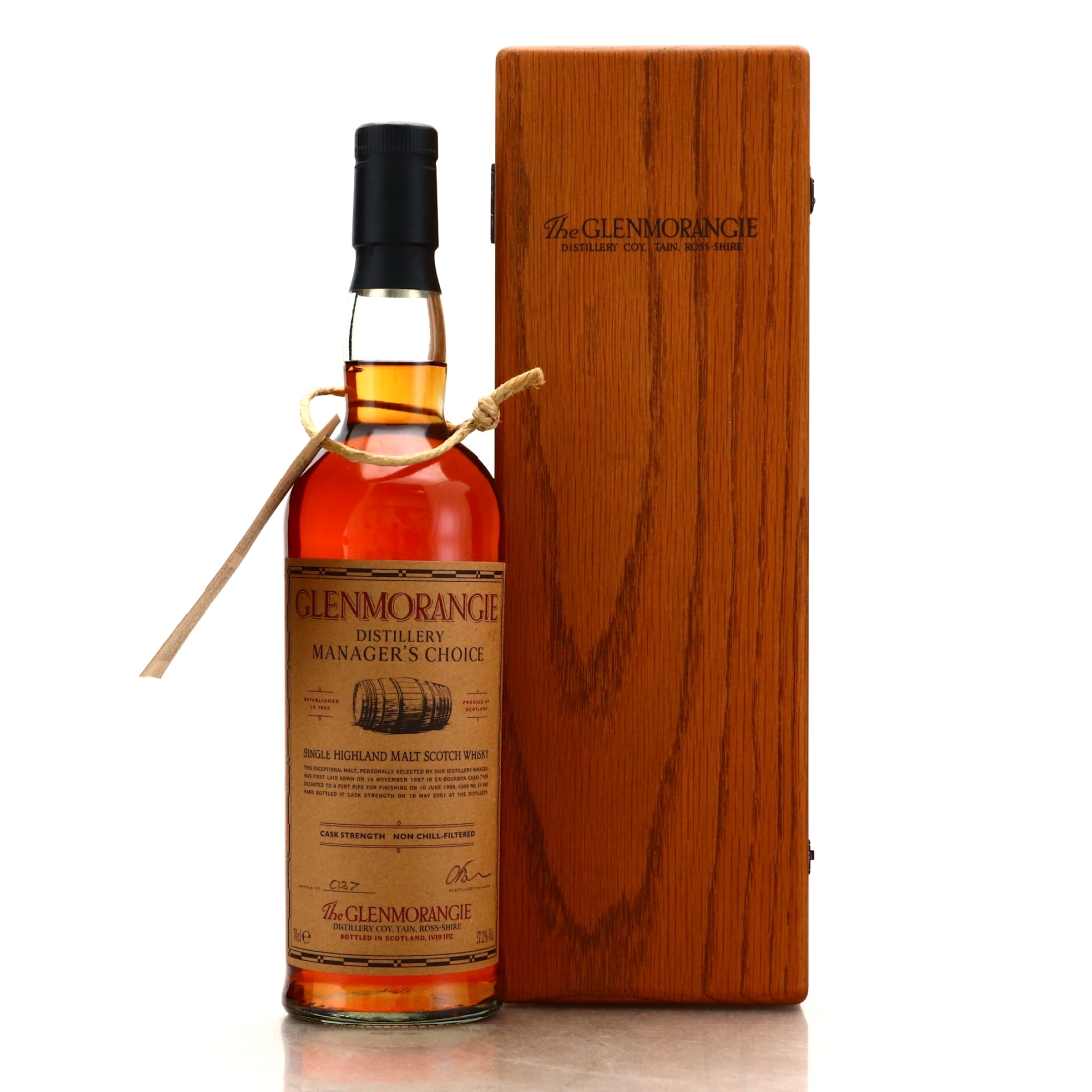 Glenmorangie 1987 Distillery Manager's Choice 
