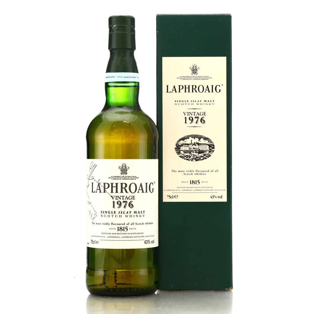 Laphroaig 1976 Vintage 75cl / Signed