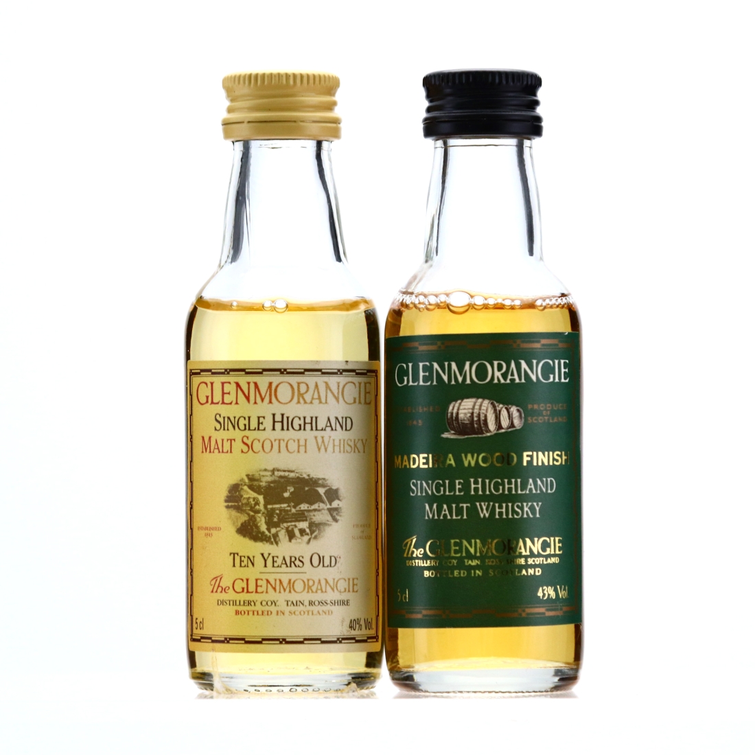 Glenmorangie Miniature x 2