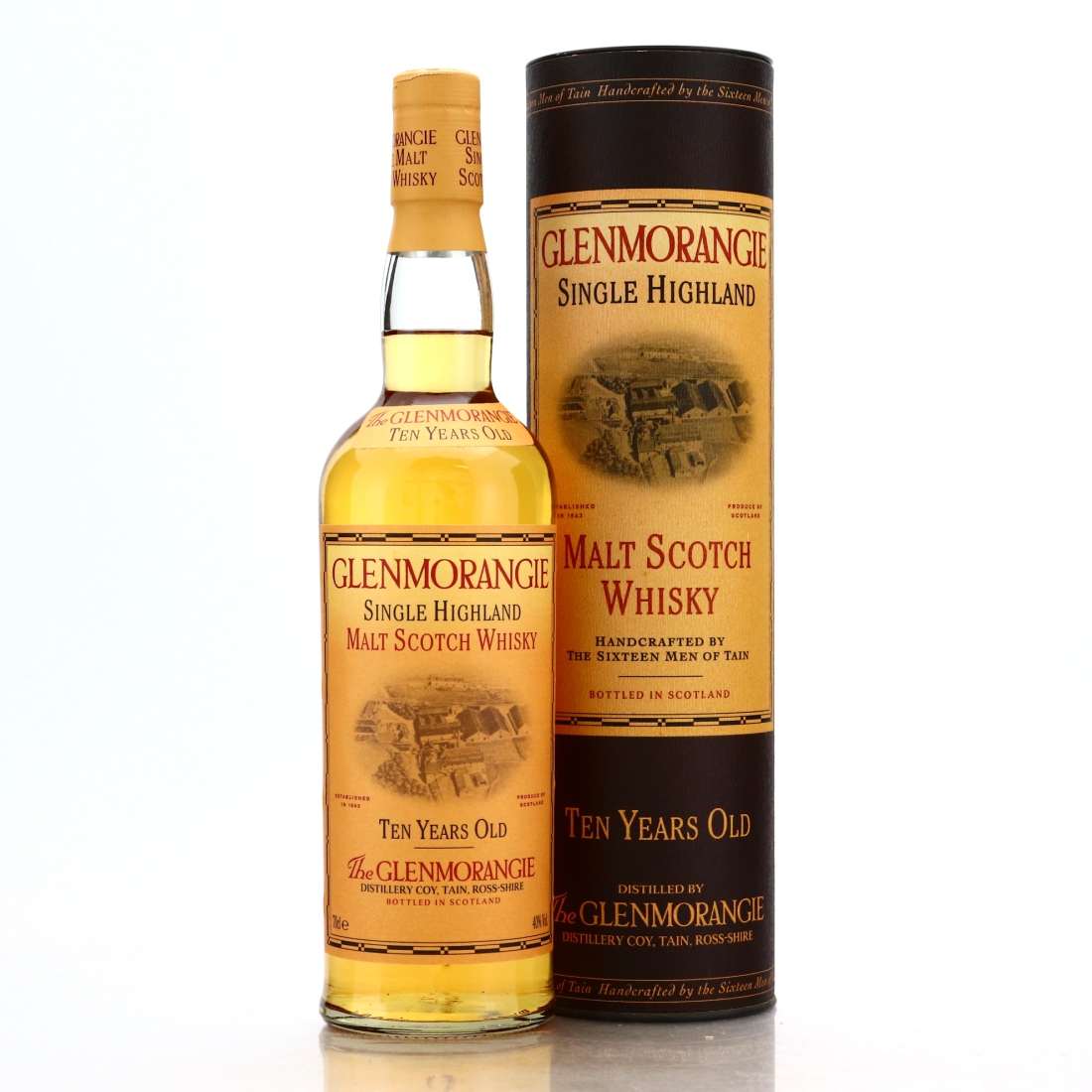 Glenmorangie 10 Year Old Signed by the Sixteen Men of Tain 2004