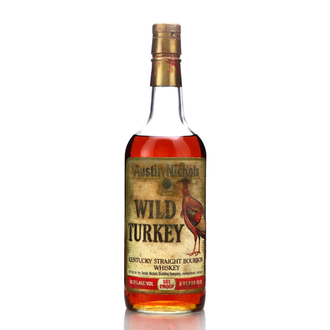 Wild Turkey 8 Year Old 101 Proof 1 Litre 1989