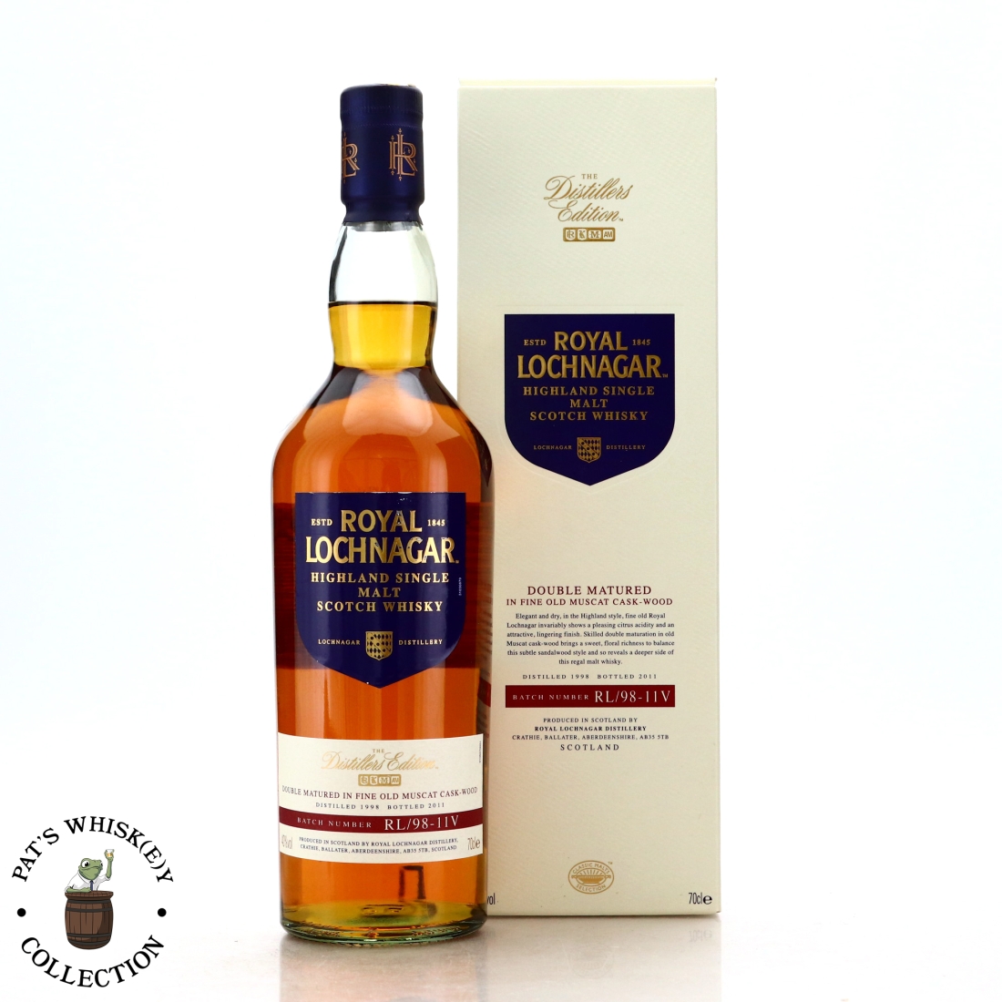 Royal Lochnagar 1998 Distillers Edition RL/98-11V