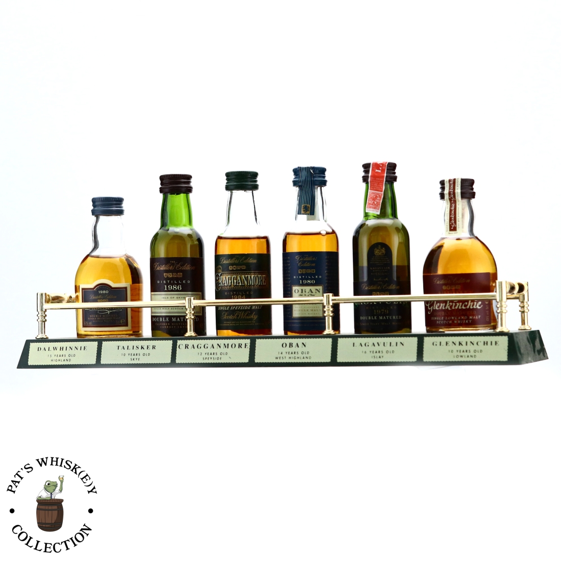 Distillers Edition Miniatures x 6 / Inaugural Releases with Plinth