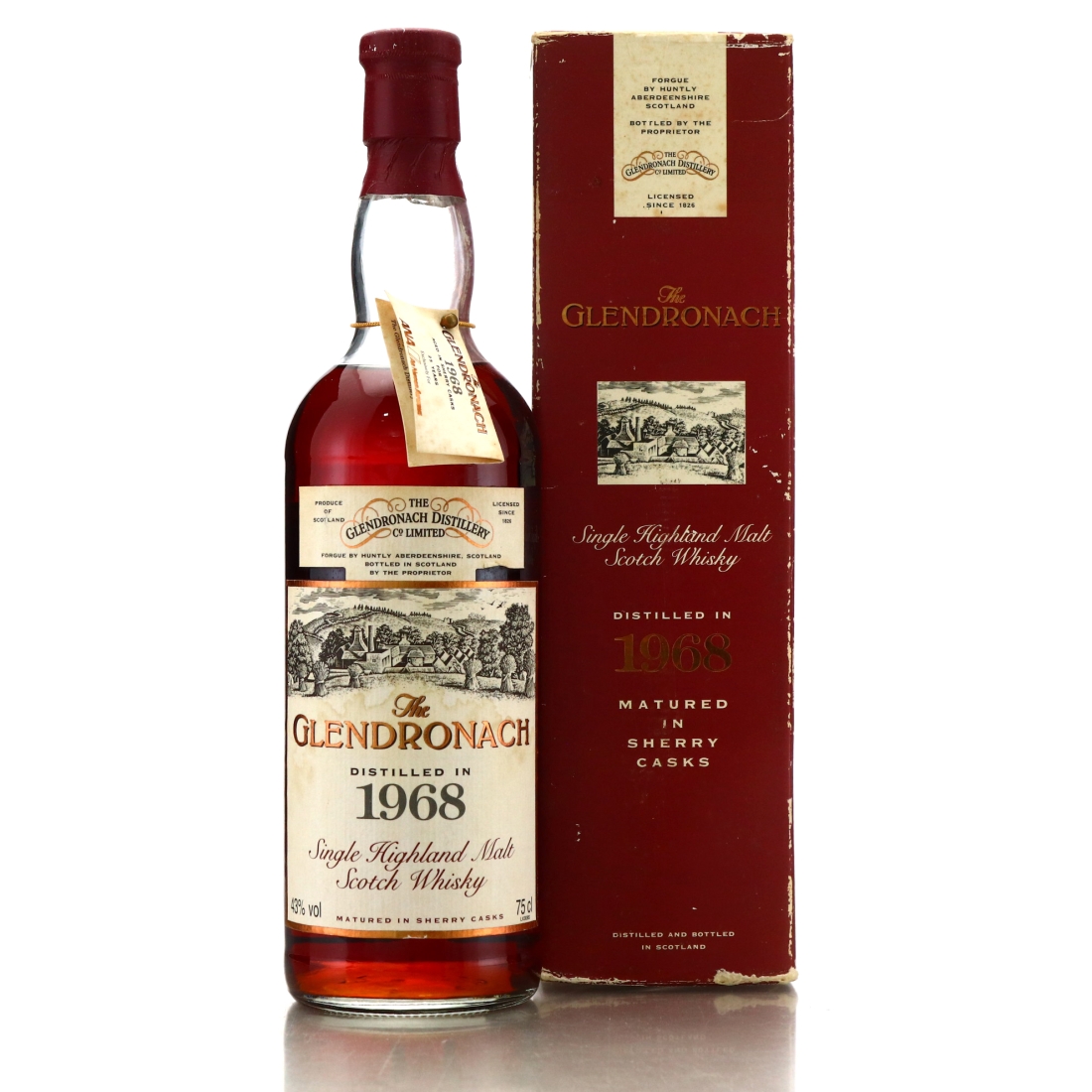 Glendronach 1968 Single Cask 25 Year Old #36 / All Nippon Airways