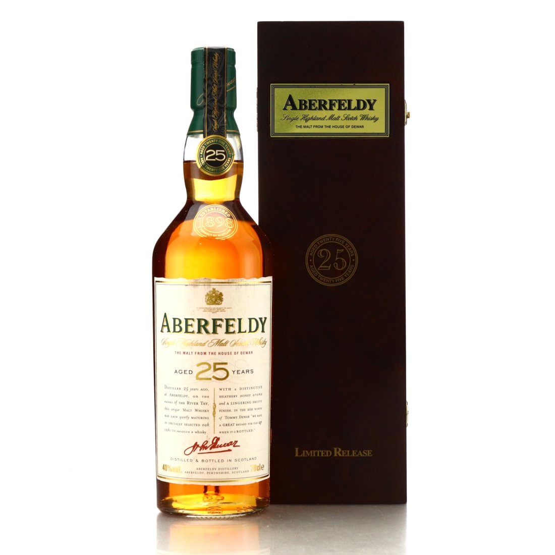 Aberfeldy 25 Year Old Limited Release