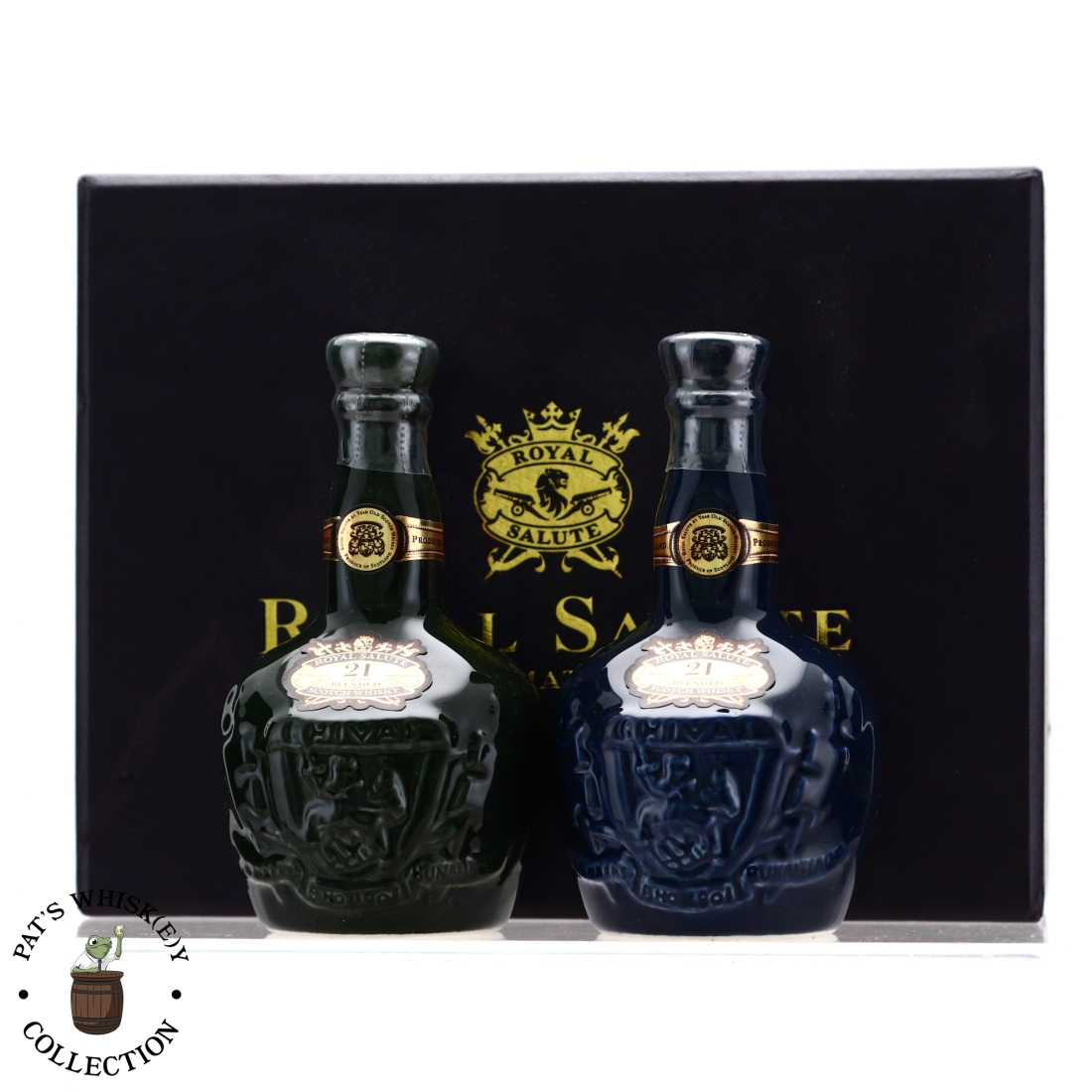 Chivas Royal Salute The Ultimate Tribute Miniature x 2