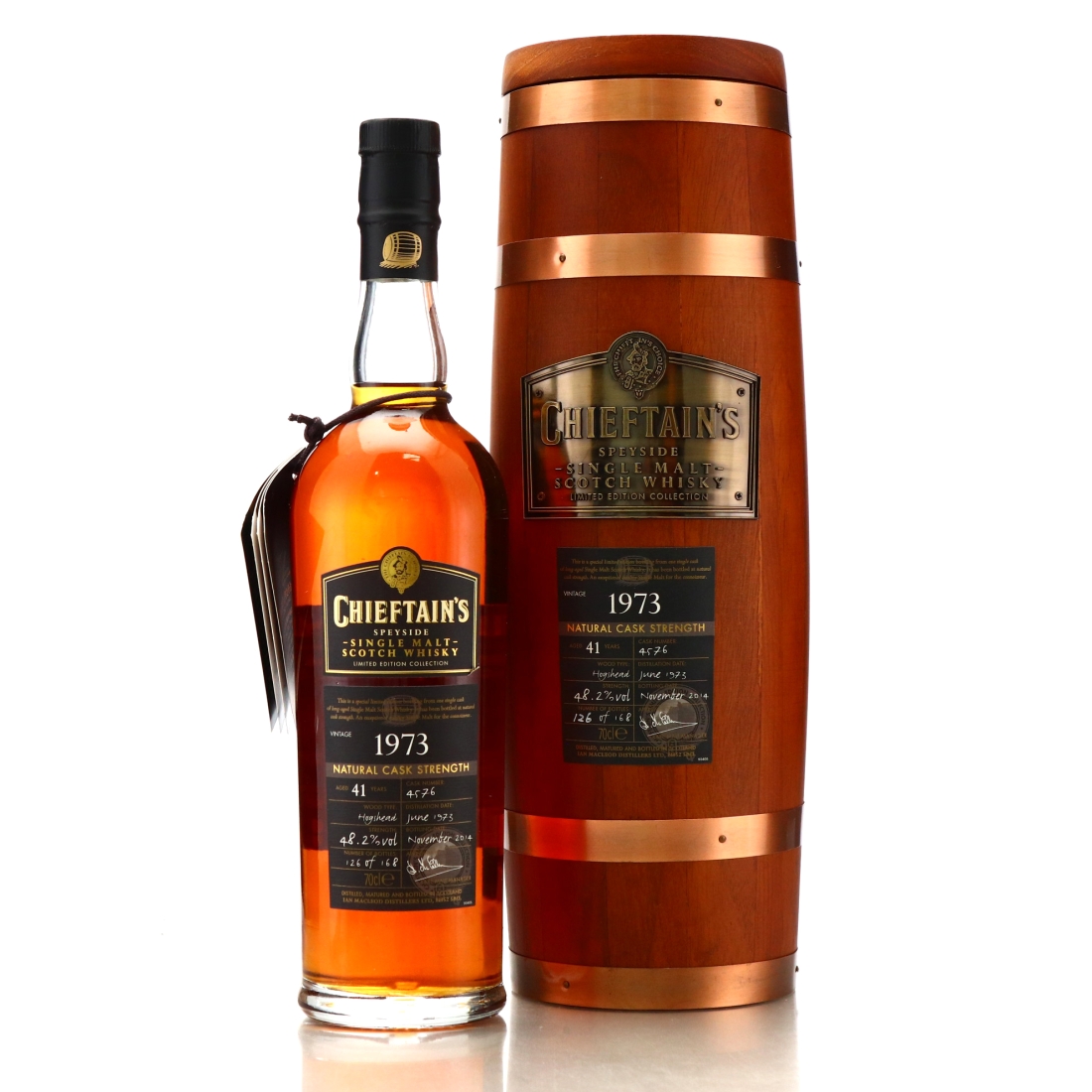 Speyside Single Malt 1973 Chieftain's 41 Year Old