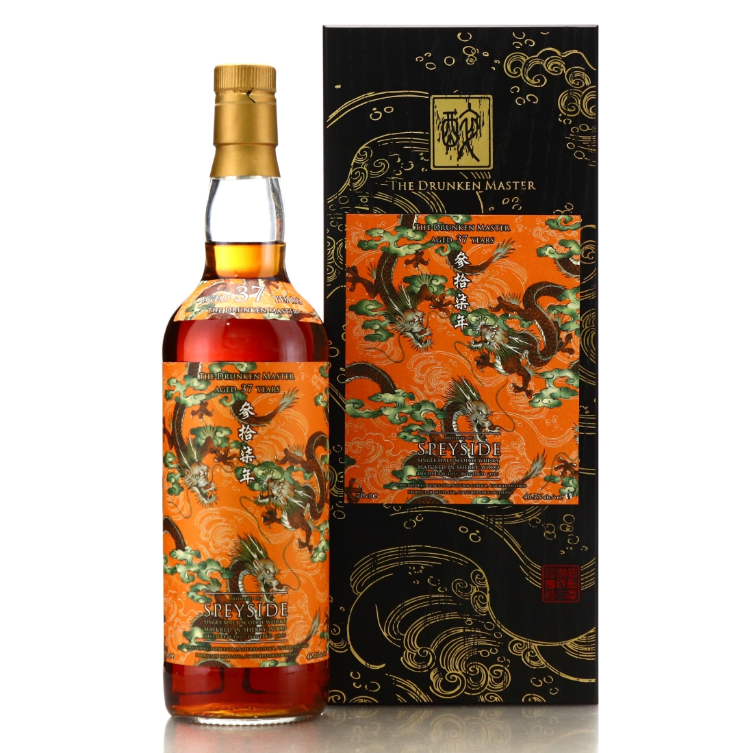 Speyside Single Malt 1977 Whisky Agency 37 Year Old / The Drunken Master