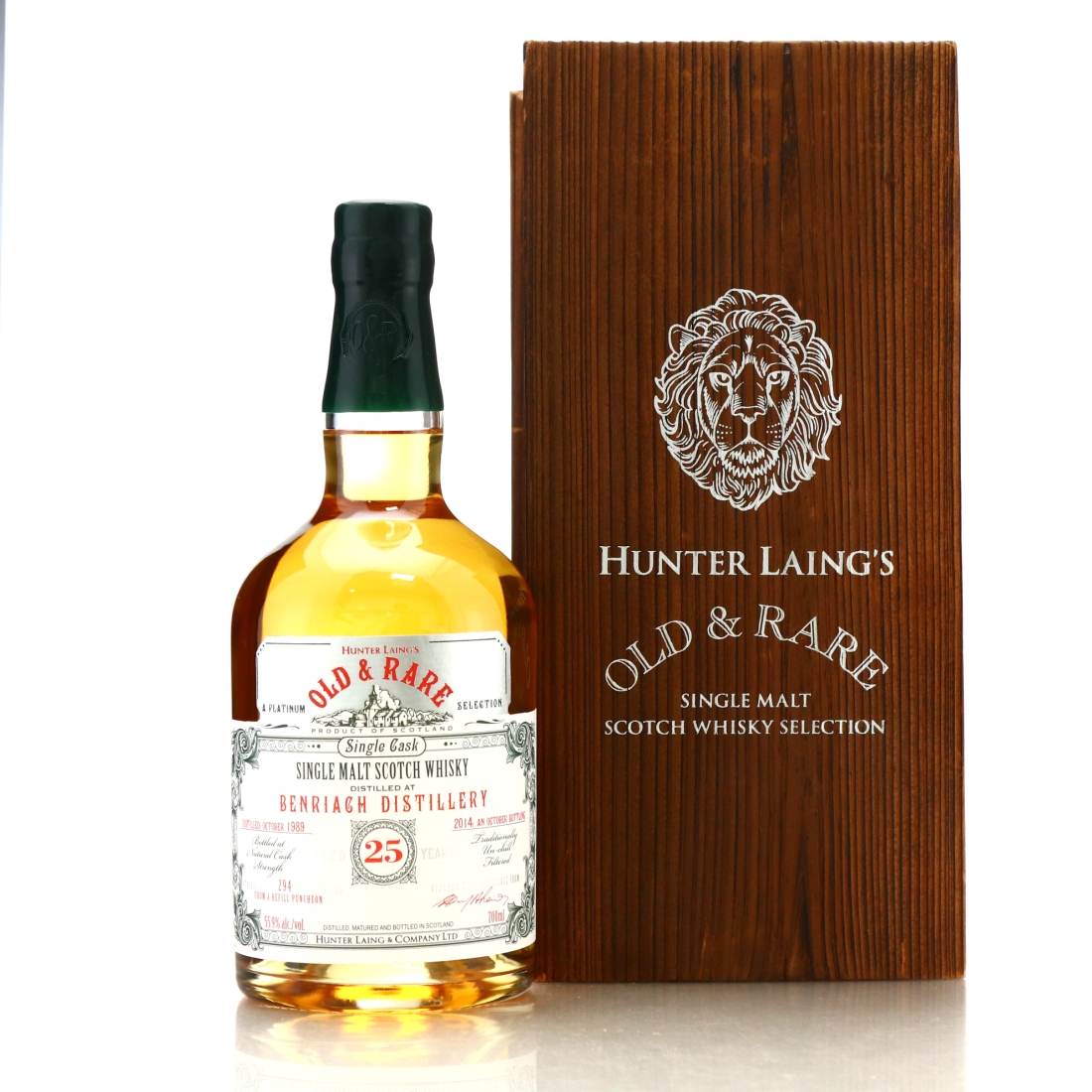 Benriach 1989 Hunter Laing 25 Year Old / Old and Rare