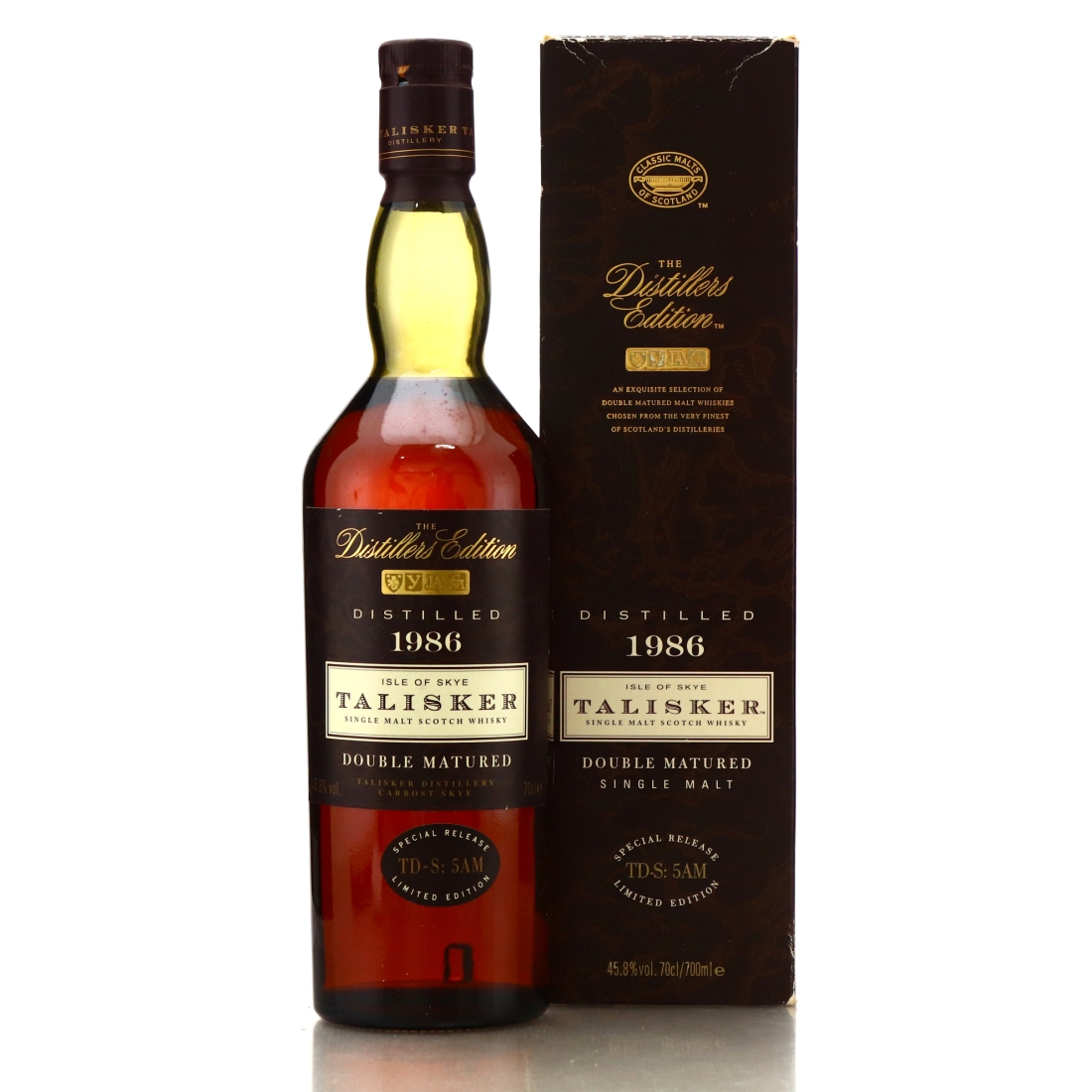 Talisker 1986 Distillers Edition / Inaugural Release