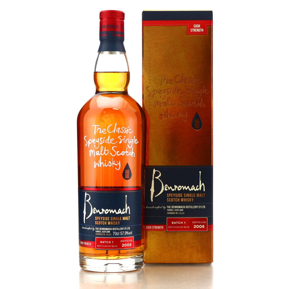 Benromach 2008 Cask Strength Batch #1