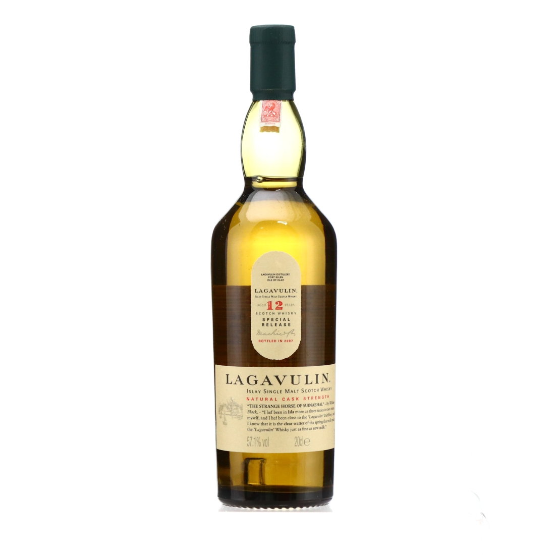 Lagavulin 12 Year Old Cask Strength 2007 Release 20cl