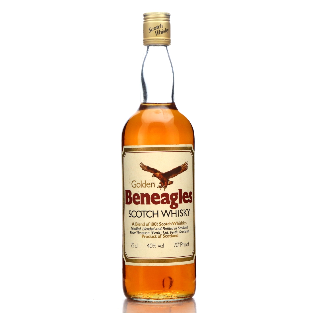 Golden Beneagles Scotch Whisky 1980s