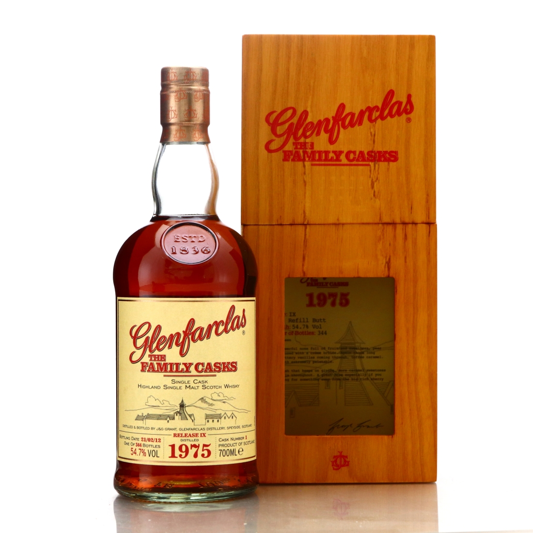 Glenfarclas 1975 Family Cask #1 / Release IX