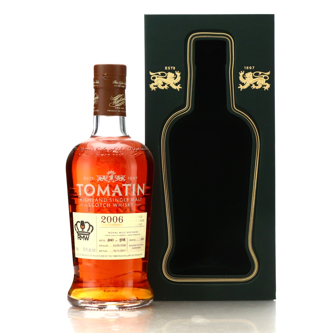 Tomatin 2006 Single Sherry Cask #2843 / RMW