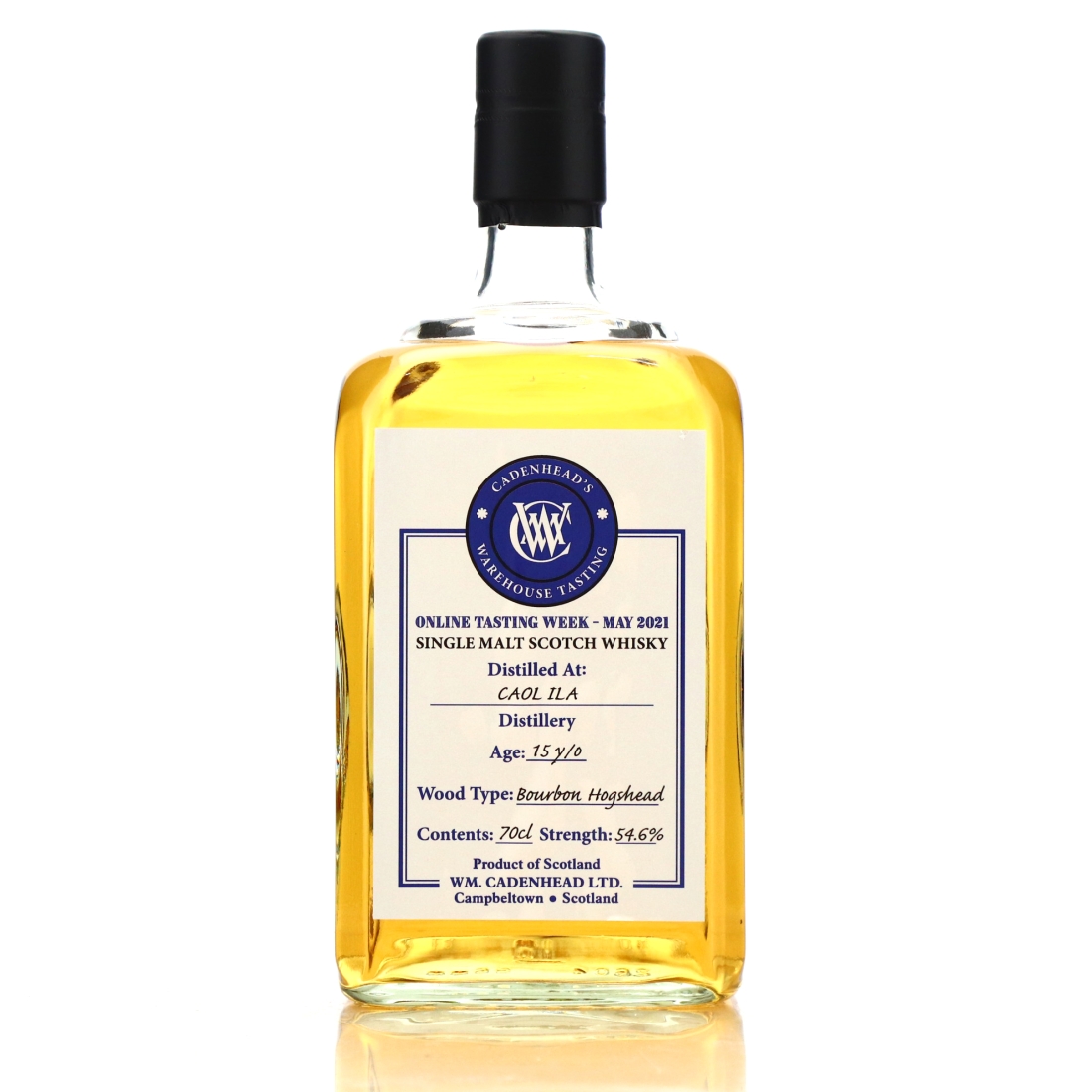 Caol Ila 15 Year Old Cadenhead's Warehouse Tasting / Online Tasting Week 2021