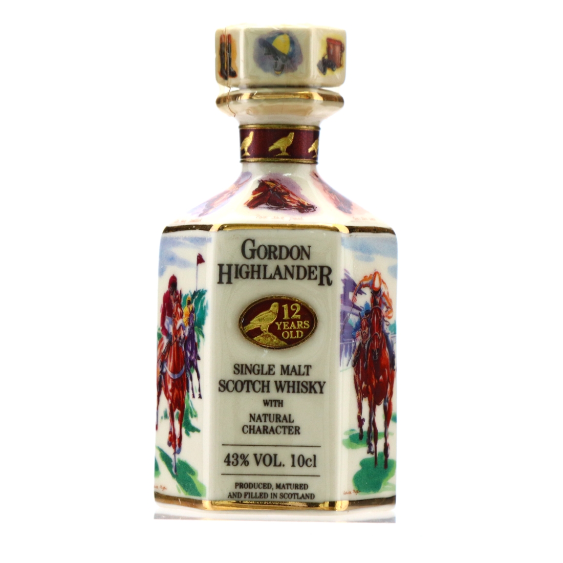 Tomatin 'Gordon Highlander' 12 Year Old Thoroughbred Decanter 10cl