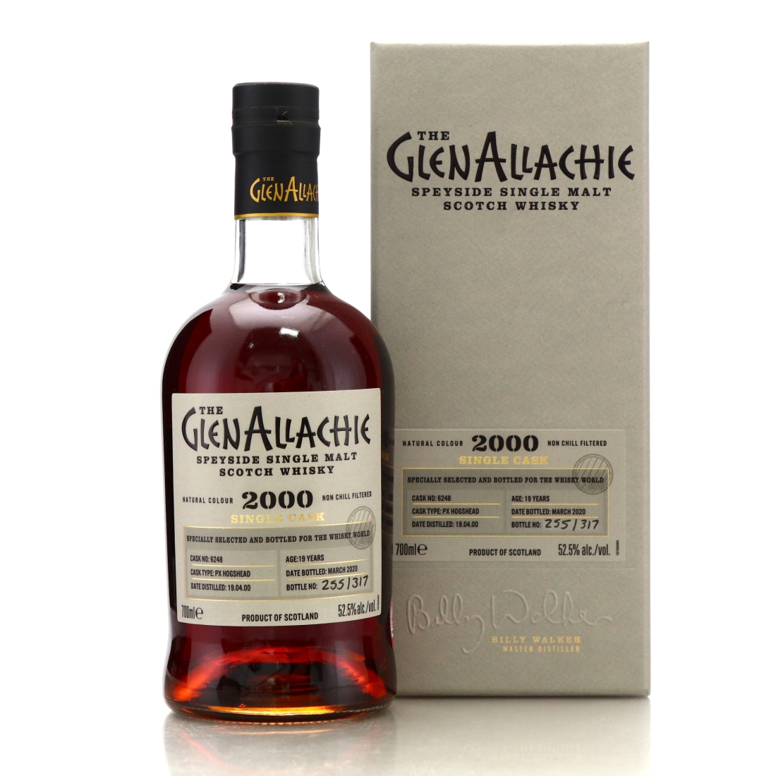 Glenallachie 2000 Single PX Cask 19 Year Old #6248 / The Whisky World