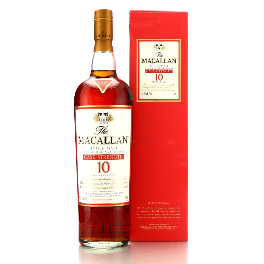 Macallan Cask Strength 58.2% 1 Litre