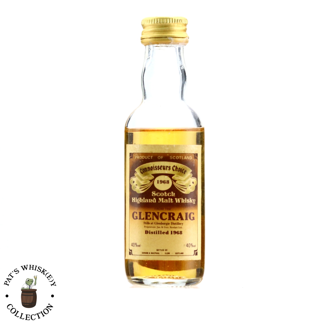 Glencraig 1968 Gordon and MacPhail Miniature