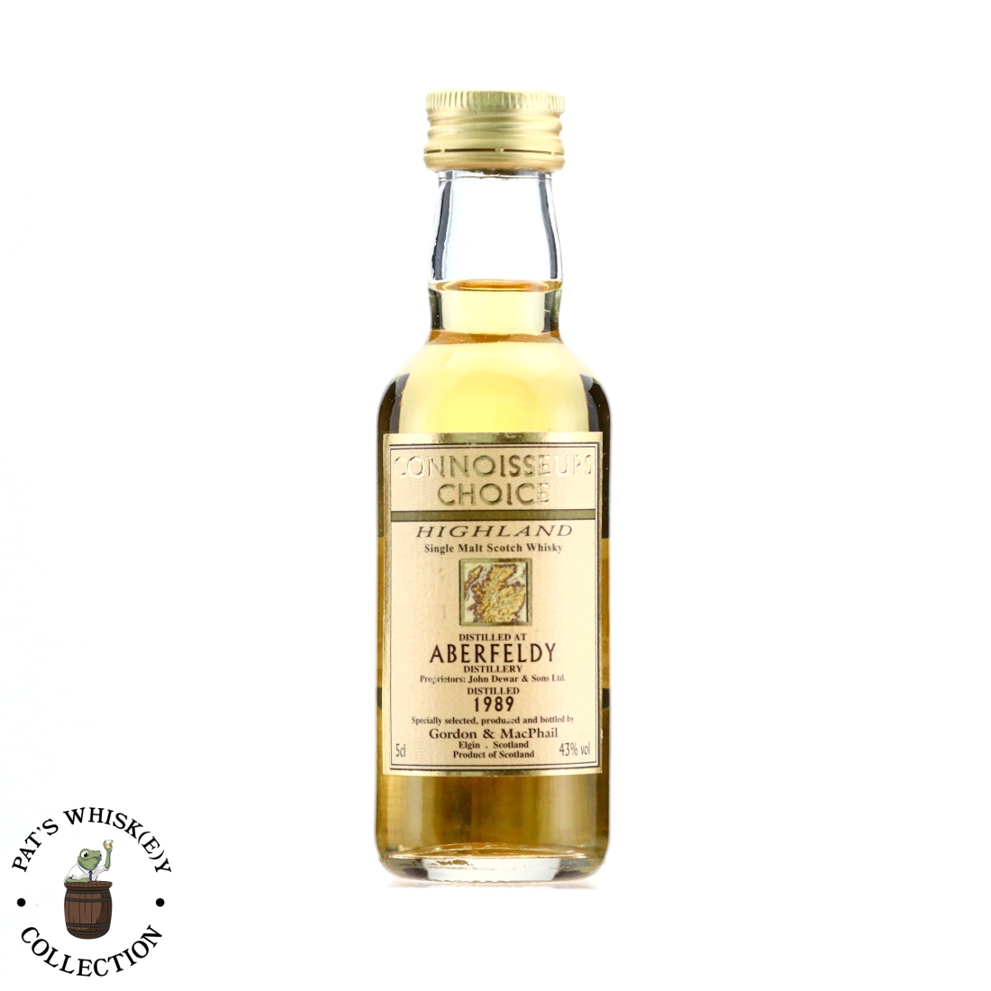 Aberfeldy 1989 Gordon and MacPhail Miniature