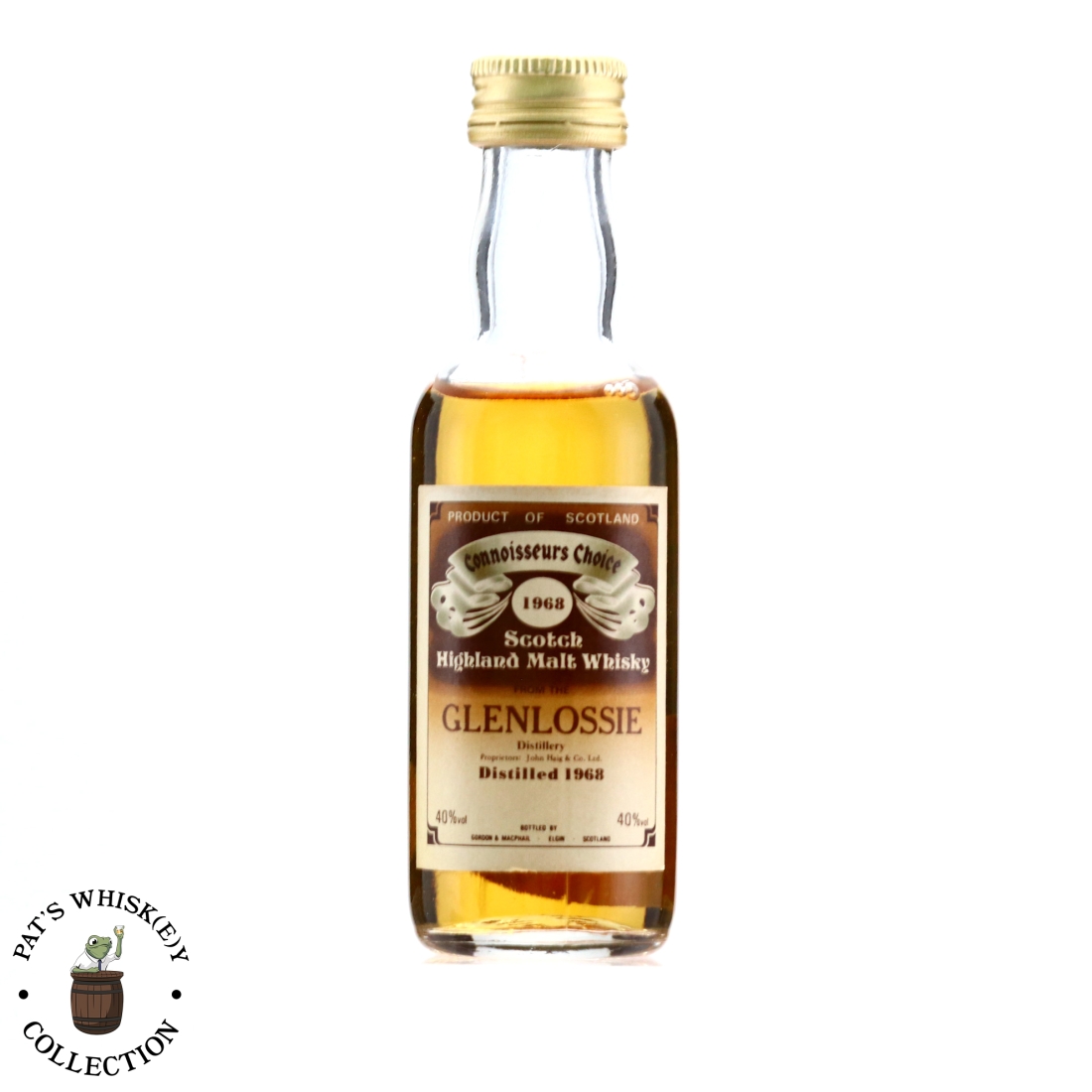 Glenlossie 1968 Gordon and MacPhail Miniature