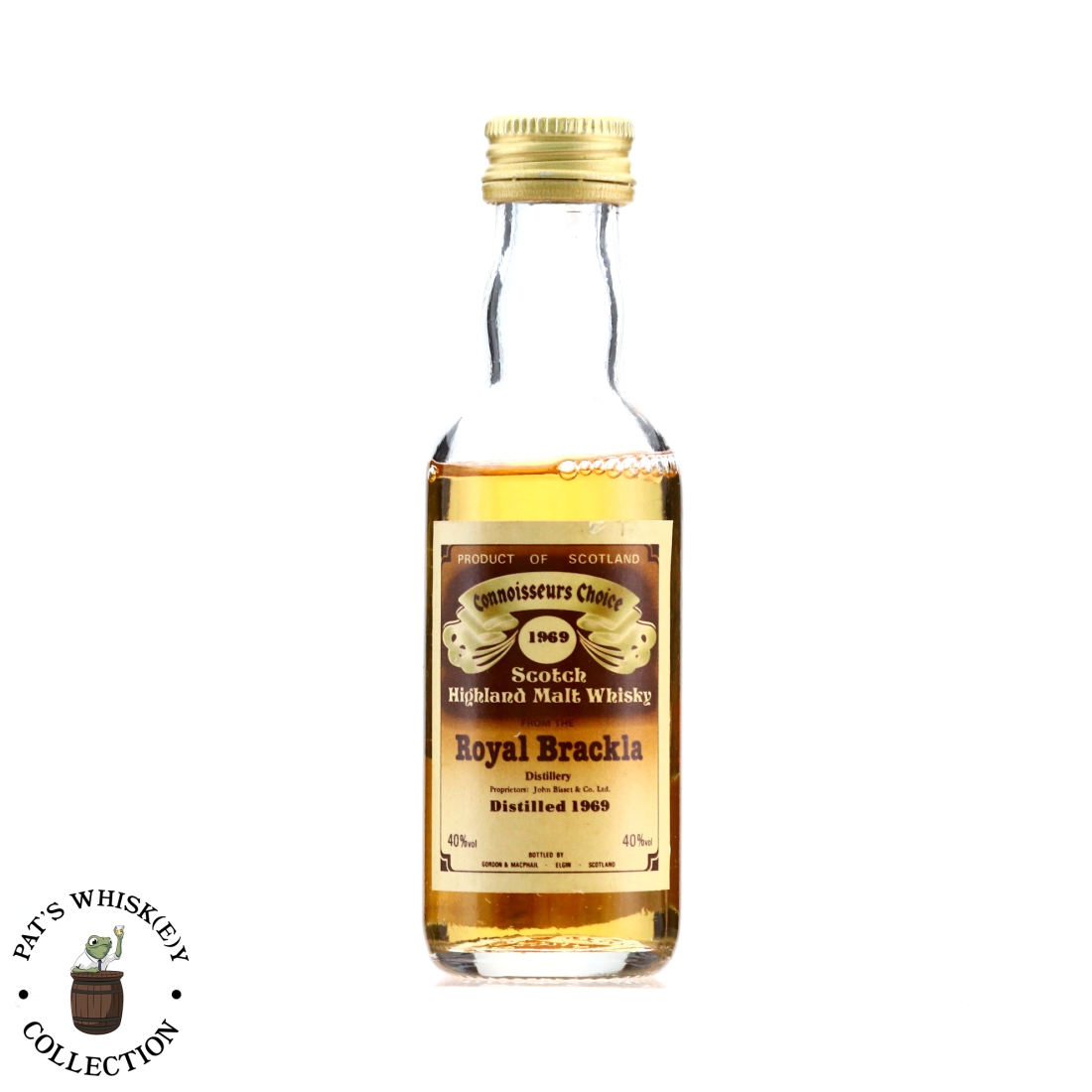 Royal Brackla 1969 Gordon and MacPhail Miniature