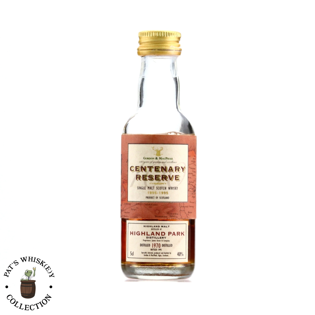Glenrothes 1978 Gordon and MacPhail Centenary Reserve Miniature