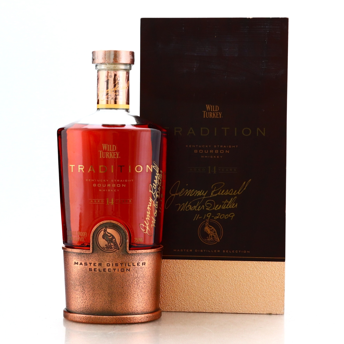 Wild Turkey Tradition 14 Year Old Master Distiller Selection / Signed by Jimmy Russell