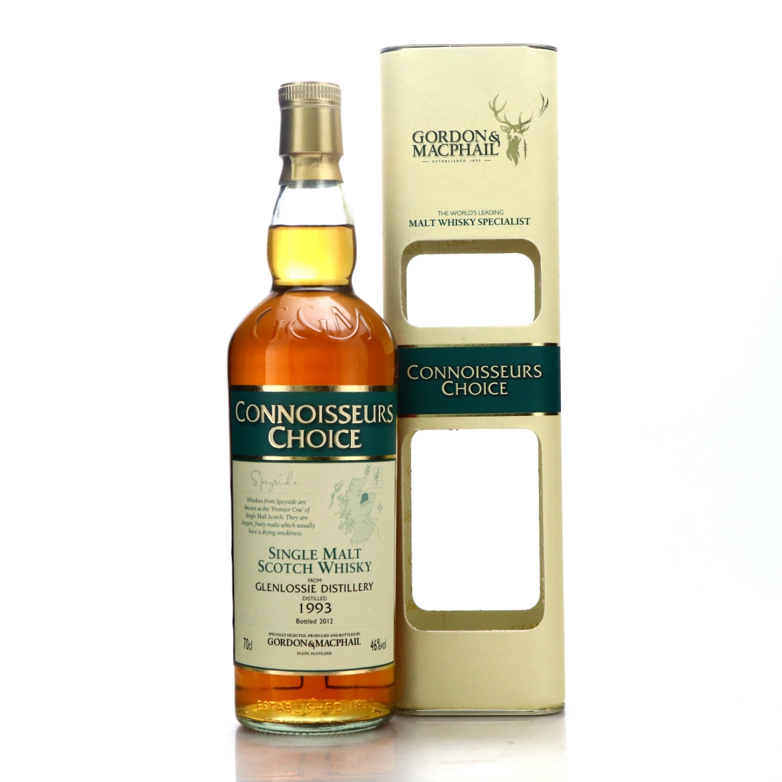 Glenlossie 1993 Gordon and MacPhail