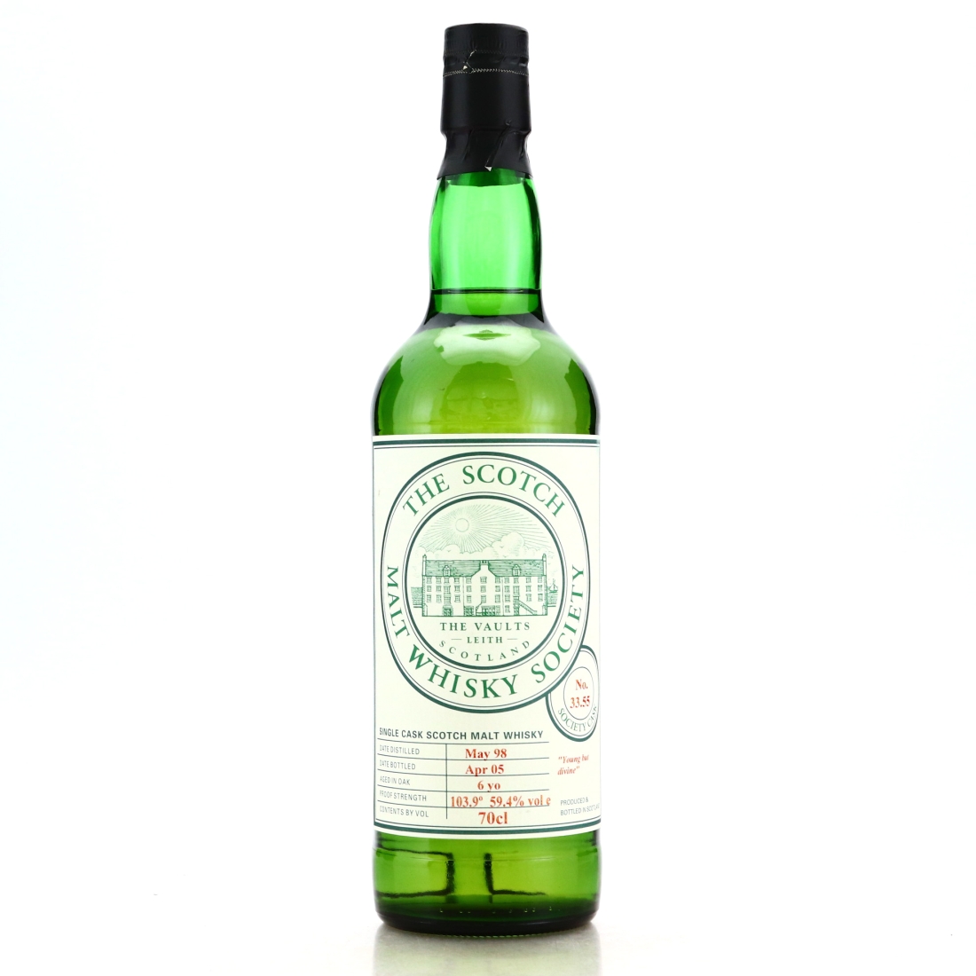 Ardbeg 1998 SMWS 6 Year Old 33.55