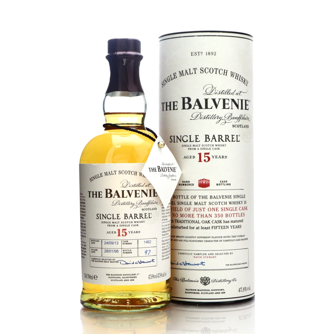 Balvenie 1998 Single Barrel 15 Year Old #1462