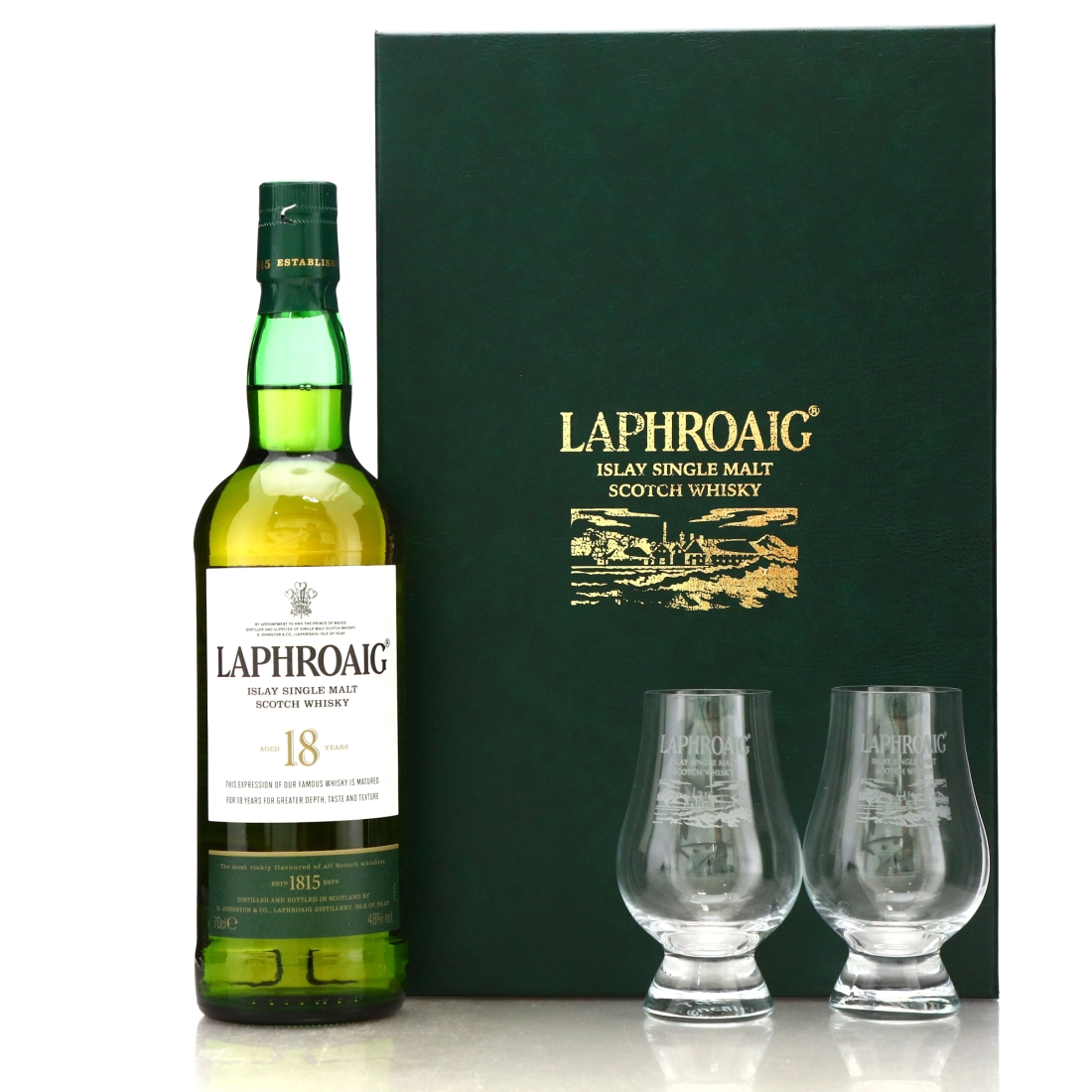 Laphroaig 18 Year Old Gift Pack