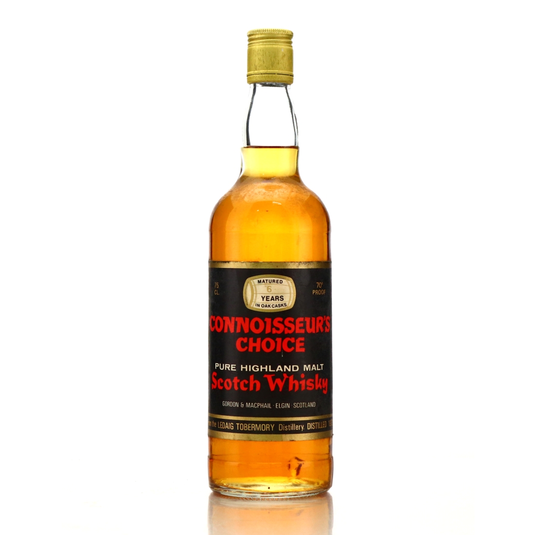 Ledaig 1972 Gordon and MacPhail 6 Year Old