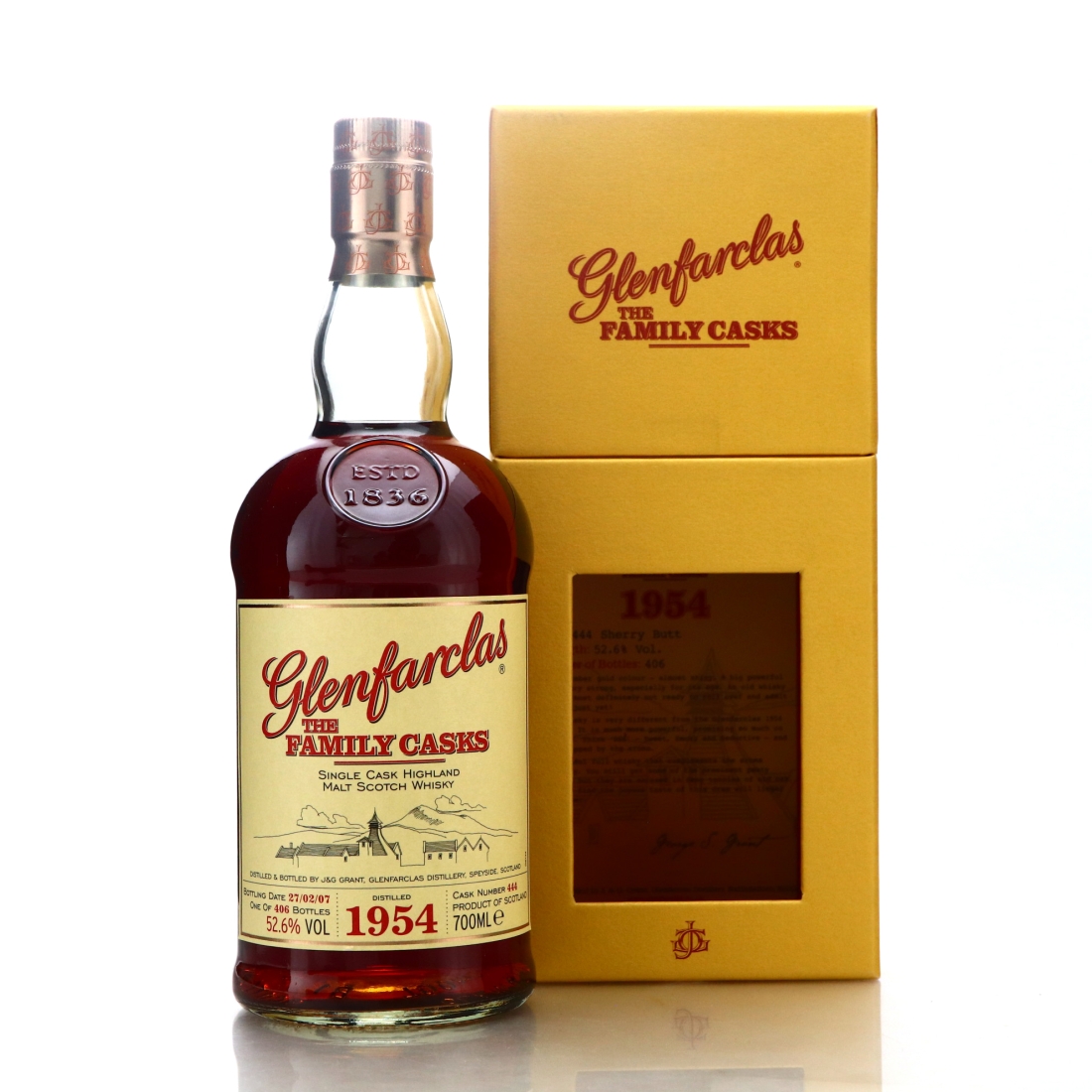 Glenfarclas 1954 Family Cask #444 / Release I