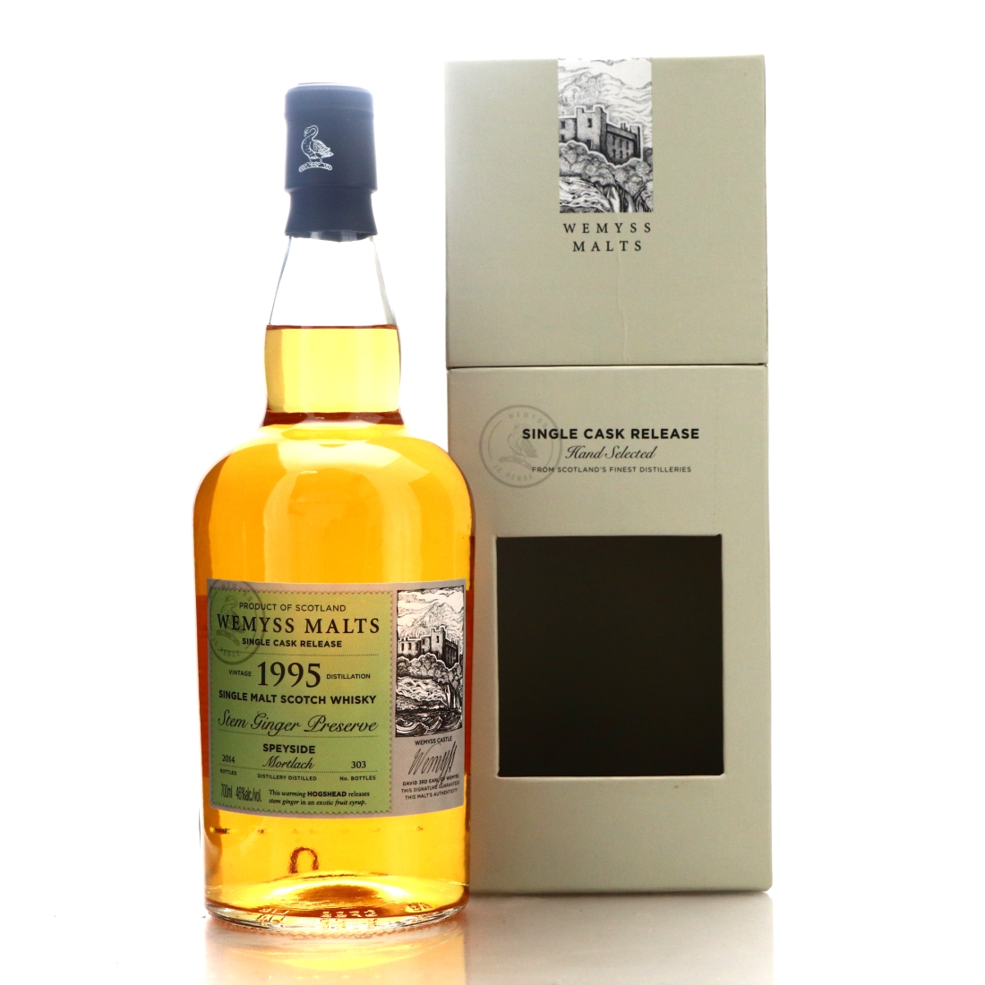 Mortlach 1995 Wemyss Malts / Stem Ginger Preserve