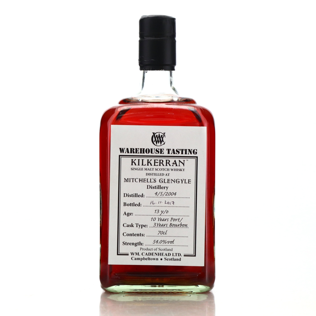 Kilkerran 2004 Cadenhead's 13 Year Old / Warehouse Tasting