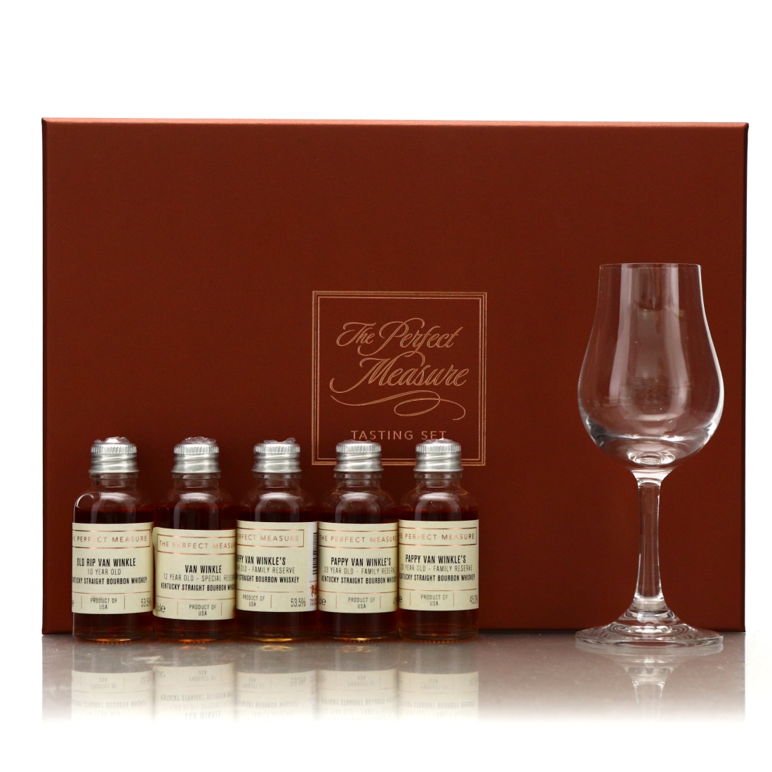 Pappy Van Winkle Perfect Measure Tasting Set Samples x 5